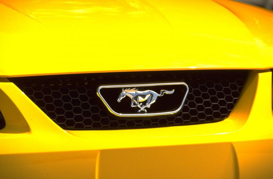 Логотип Ford Mustang GT Convertible 35th Anniversary 1999 года  (фото 4 из 24)